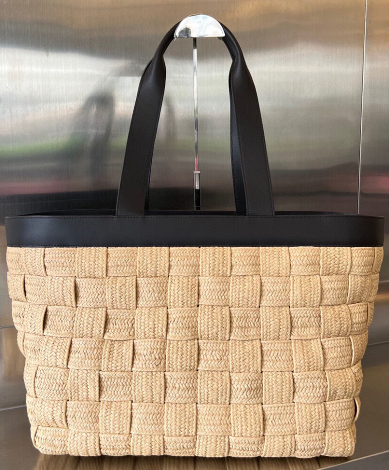Bottega Veneta Cassette Tote Bag Apricot
